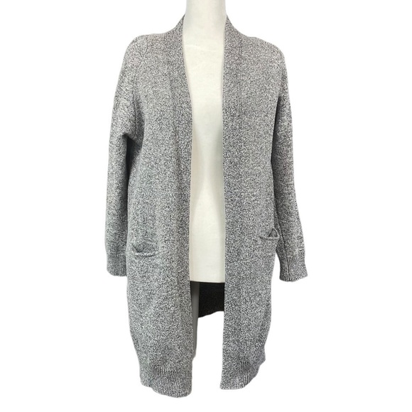 Sunday in Brooklyn Cardigan Black White Anthropologie Size Medium - Picture 1 of 5